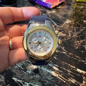 Women's Navy Tahitan Jelly Bean Watch, 40mm